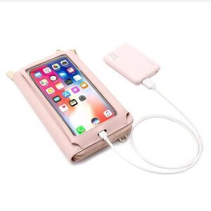 RFID Blocking Wallet for Women's Touch Screen Handbag Cell Phone Purse Crossbody